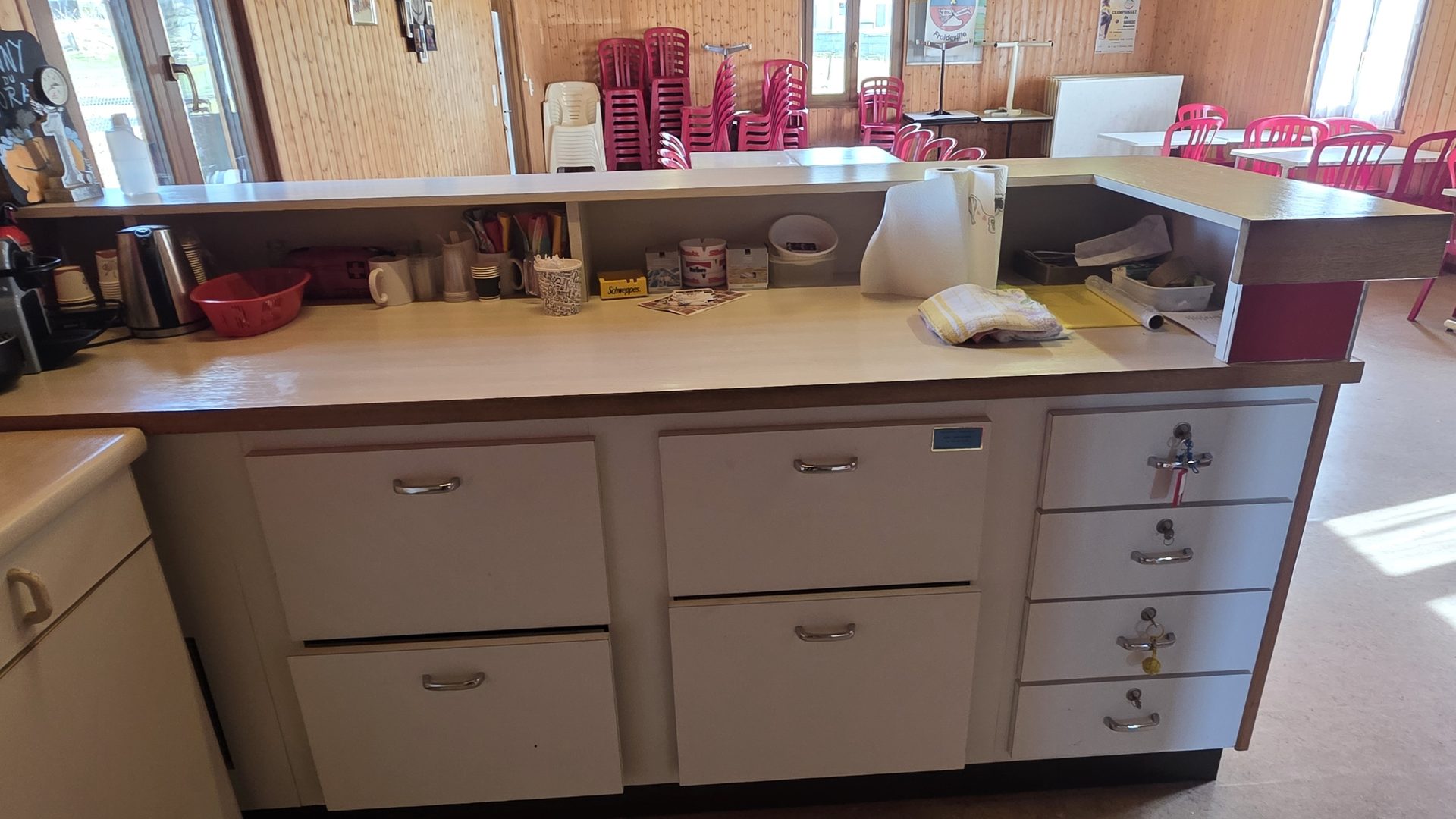 Espace bar du Club House