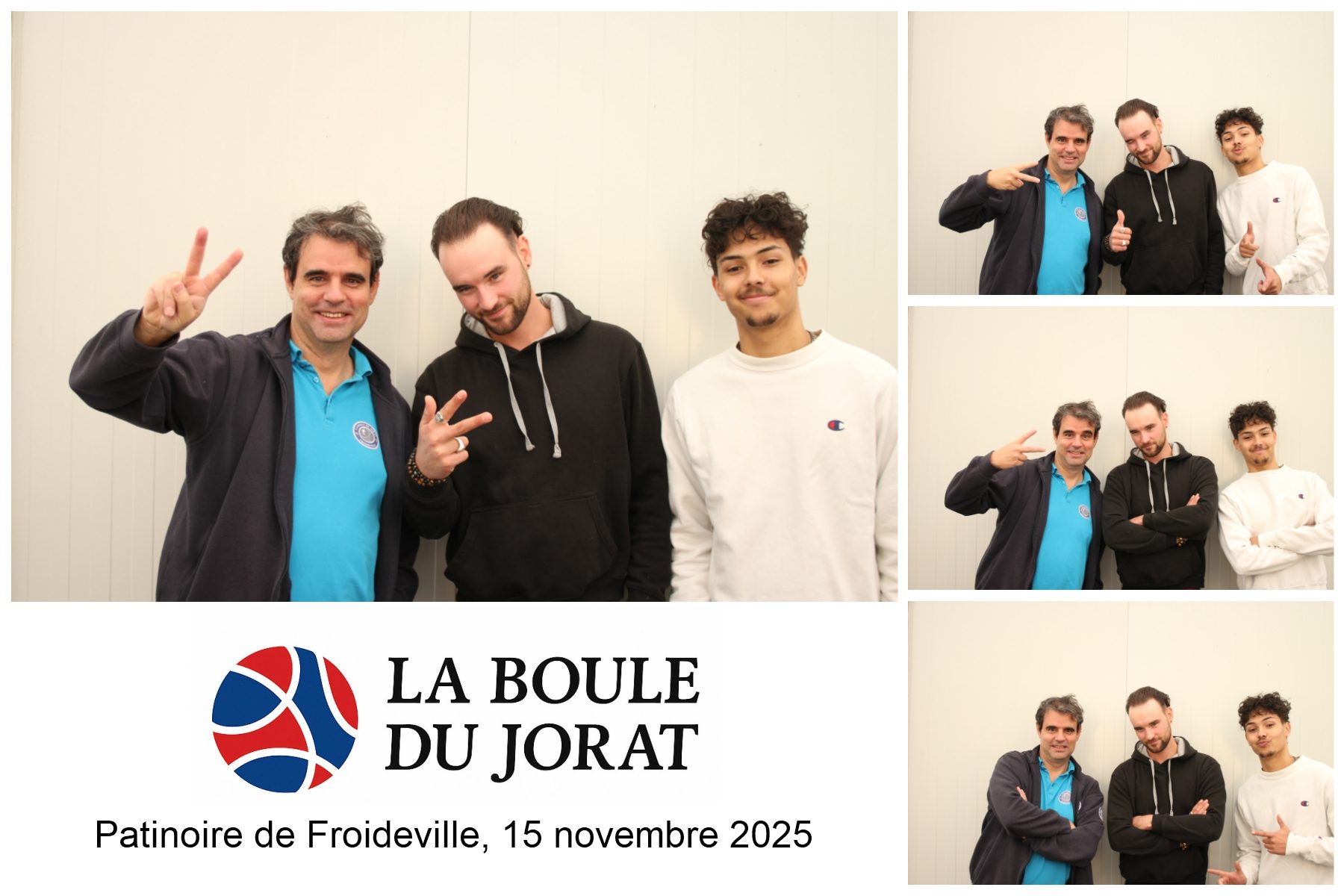 Tenue de la patinoire de Froideville, 15 novembre 2025